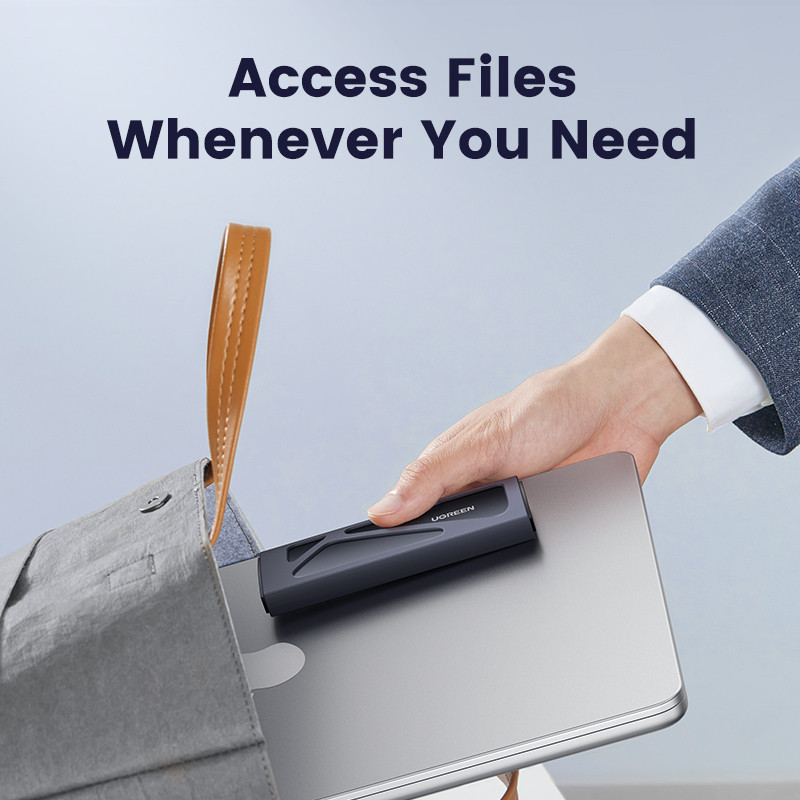 UGREEN รุ่น 15512 ที่ใส่ ssd m.2 แบบพกพา 10Gbps M.2 NVMe PCIe SSD Enclosure Case USB 3.2 Gen2 - รูปที่ 5