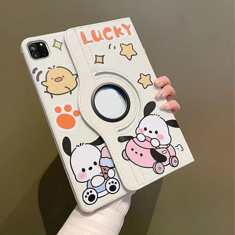 360.เคสฝาพับ ลายการ์ตูน เคสหมุน 360° เคส Samsung Tab A9 Plus/Tab A7 lite/Tab S6 lite/Tab S9 FE S9FE S8 S7 เคสหนัง