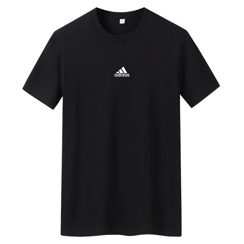 【M-6XL】Adidas เสื้อยืดแขนสั้น คอกลม ผ้าฝ้าย 100% ปักลายโลโก้ Adidas สไตล์คลาสสิก สําหรับผู้ชาย และผู้หญิง