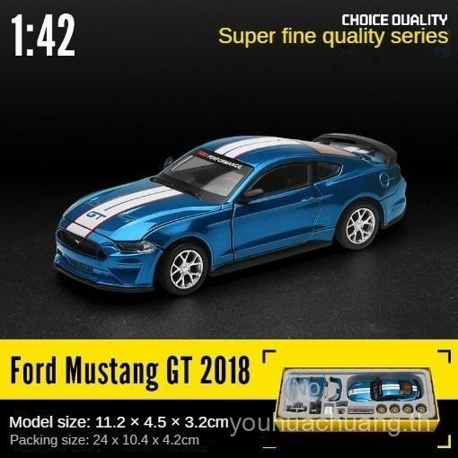 โมเดลรถแข่ง CCA Caiper 1/42 Ford Mustang GT แบบโลหะผสม ถอดออกได้ ของขวัญเด็ก ราคา ถูกที่สุด ดีลบีเคเค แกลเลอรีภาพที่ 9