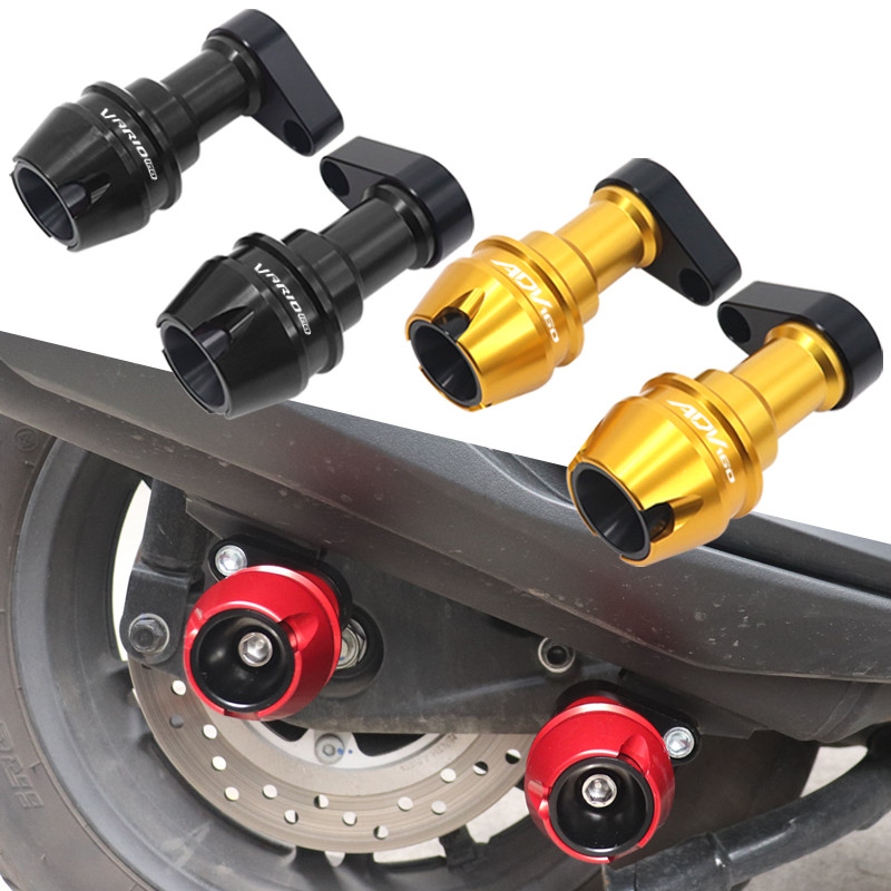 Yอุปกรณ์เสริมรถจักรยานยนต์สำหรับฮอนด้า ADV160 VARIO160 ADV 160 Vario 160ล้อหน้าล้อหลังเพลาส้อมกันชนป