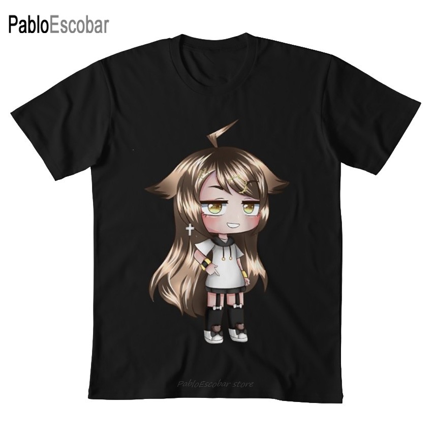 Yamasaki-san - gacha Edit T เสื้อ yamasaki gacha bamboobanana อะนิเมะน่ารัก