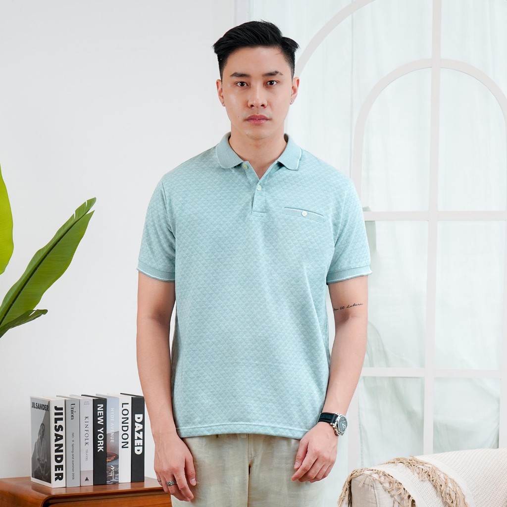 เสื้อโปโลผู้ชาย Matsuda Collar Tajimi L GREEN