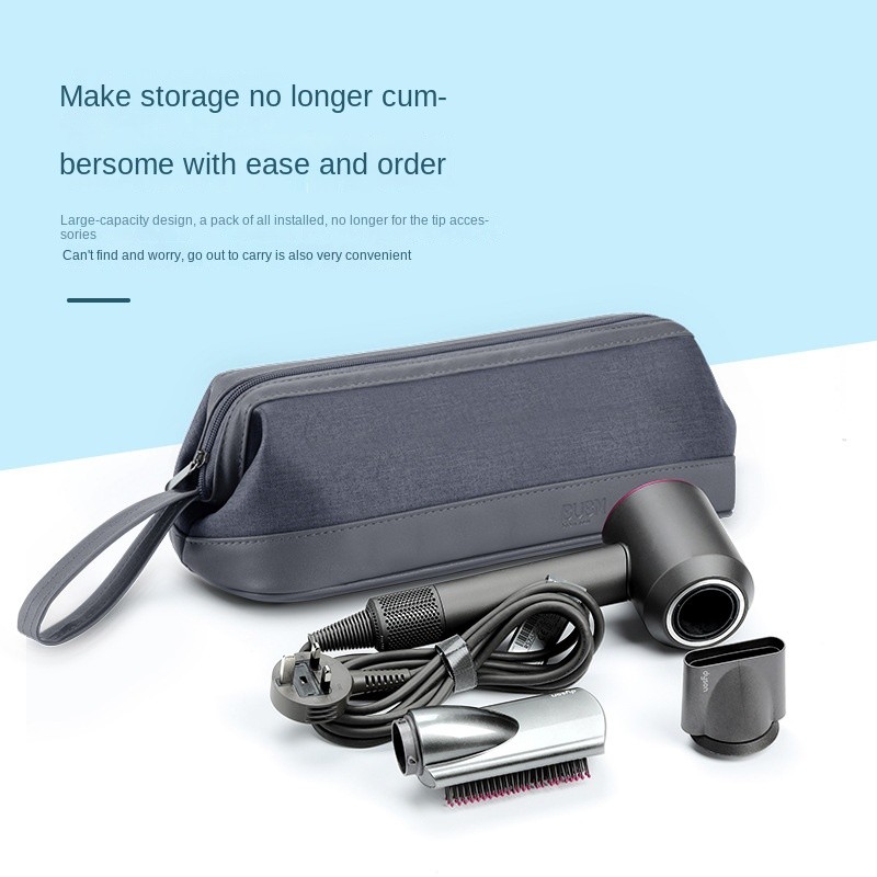 [Ready Stock+Fasting S hipping ]กระเป๋าเก็บของแบบพกพาเข้ากันได้กับเครื่องเป่าผม Dyson Supersonic/Dyson Airwrap Styler/Dyson Corral เครื่องหนีบผม