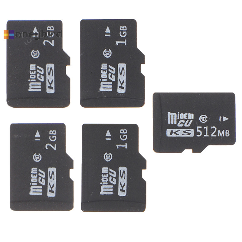 Honeybird 1PCS 512M 1GB 2GB ความเร็วสูง Mini Micro SD การ์ดชุดโทรศัพท์มือถือกล้อง Nice