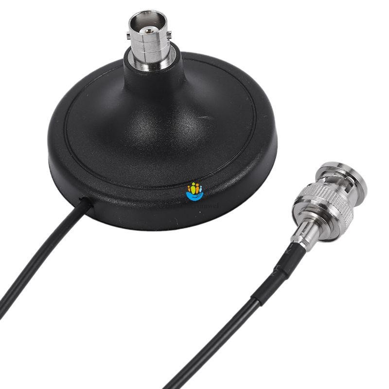 In Stock ฐานเสาอากาศไร้สาย ฐานเสาอากาศไมโครโฟนพร้อมแม่เหล็ก 3 เมตร Rg174 สาย Bnc ชาย Aerial - รูปที่ 3