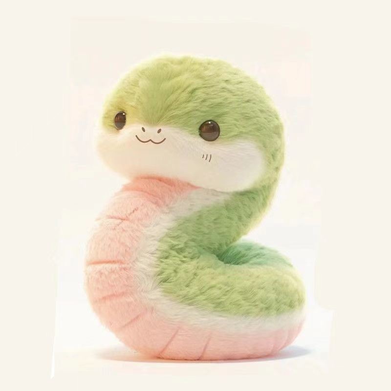 New Product#Small Sweet Potato Same Snake Baby Plush Toy Figurine Doll Baby Birthday Present Valentine's Day Girlfriend Gift8wu