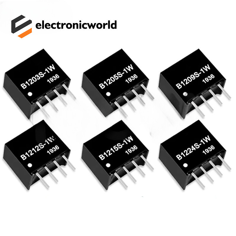 1pcs B0505S B1205S B1212S B2405S 1W โมดูลควบคุมแยก Switching Power B0505S-1W