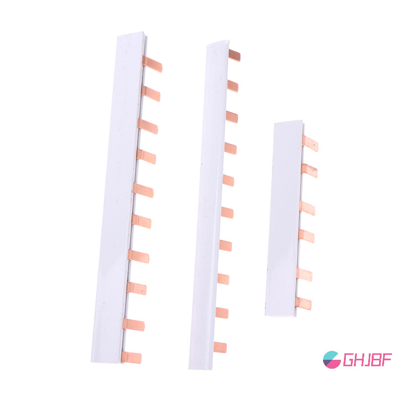 GHJBF] 1/2P Flip Flip Busbar Copper Bar Terminal Block สําหรับ MCB เดิม DZ47 Air Connector 63A Circu