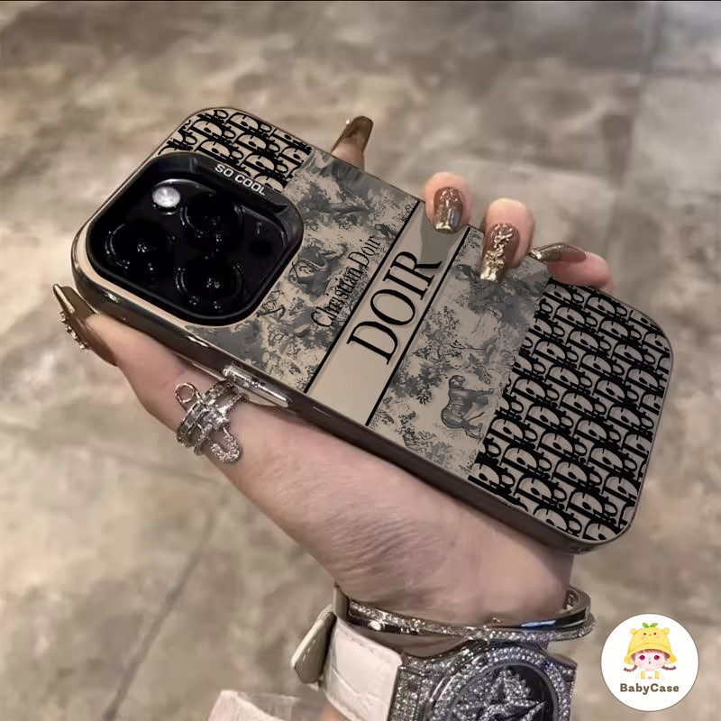 เทรนด์แบรนด์วินเทจดอกไ เคสOPPO A18 A7 A17 A38 A17K A55 A58 A54 A15 A78 A16 A76 A74 A12 A5s A96 A77s A77 A57 A31 A16s A3s