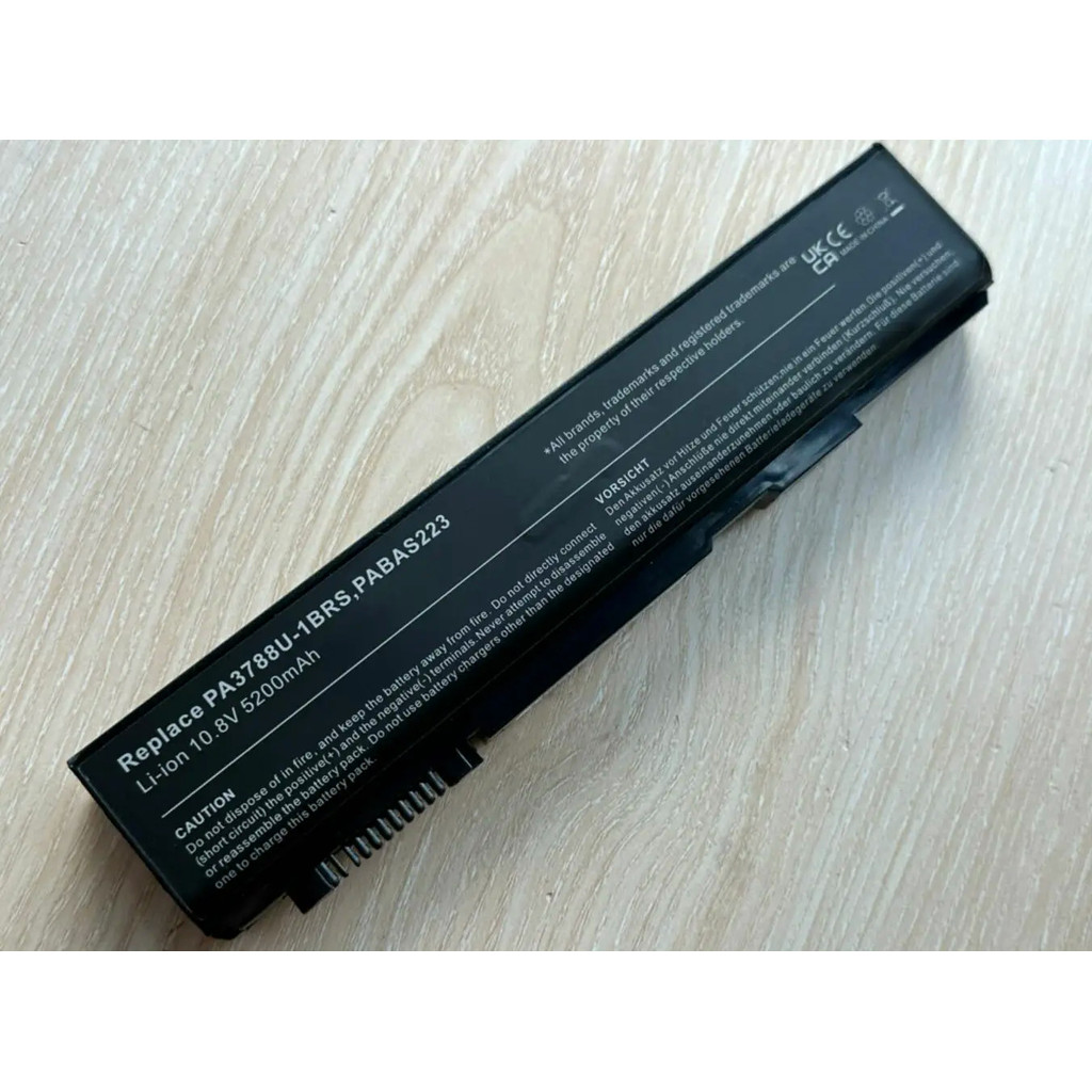 แบตเตอรี่แล็ปท็อป for Toshiba Satellite Pro S500 S750 A11 M11 S11 PA3788U PA3788U-1BRS PA3788 PABAS2