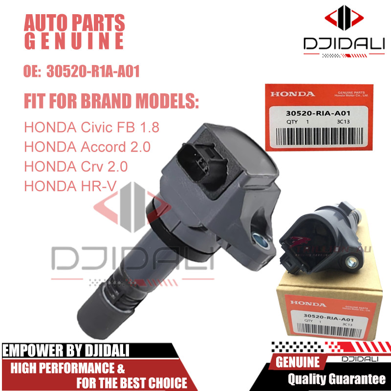 คอยล ์ จุดระเบิด 30520-R1A-A01 สําหรับ Honda Civic FB 1.8 ปี 12-16 HR-V 14-21 Crv 2.0 12-17 Accord 2.0 14-18