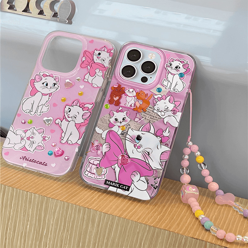 เคส Lovely Cat Diamond Sticker VIVO V60 Y19S V60 V50 V40 Y100 Y03 Y18 Y38 Y28 Y78 Y55 5G Y77 V30 V29E V29 Lite V27E V27 Pro V25E V25 V23E V23 Y22 Y35 2022 4G Y15S Y15A Y75 Y36 Y17S Y16 2021 Y02 Y01 Y02S Y02A Fine Hole Clear Soft Silicone Phone Case TM 26