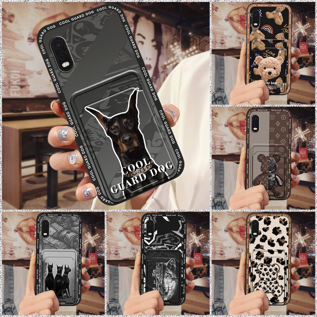 Card slot Anti-dust Phone Case For Samsung Galaxy Xcover Pro Dirt-resistant Waterproof TPU Durable Soft case Back Cover