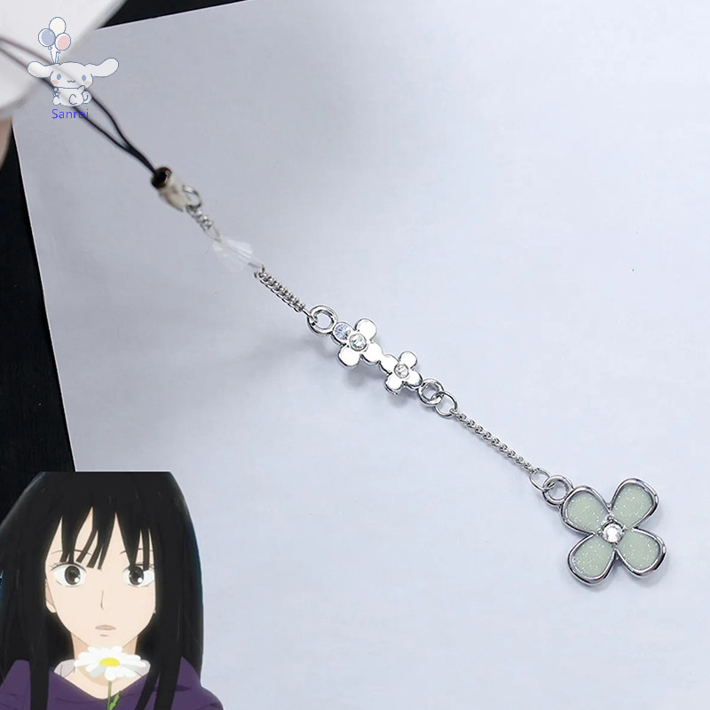 [San] การ์ตูนอะนิเมะ Kimi Ni Todoke จากฉันถึงคุณพวงกุญแจ Kuronuma Sawako Kazehaya Shouta คอสเพลย์ดอกไม้จี้โทรศัพท์โซ่ POP