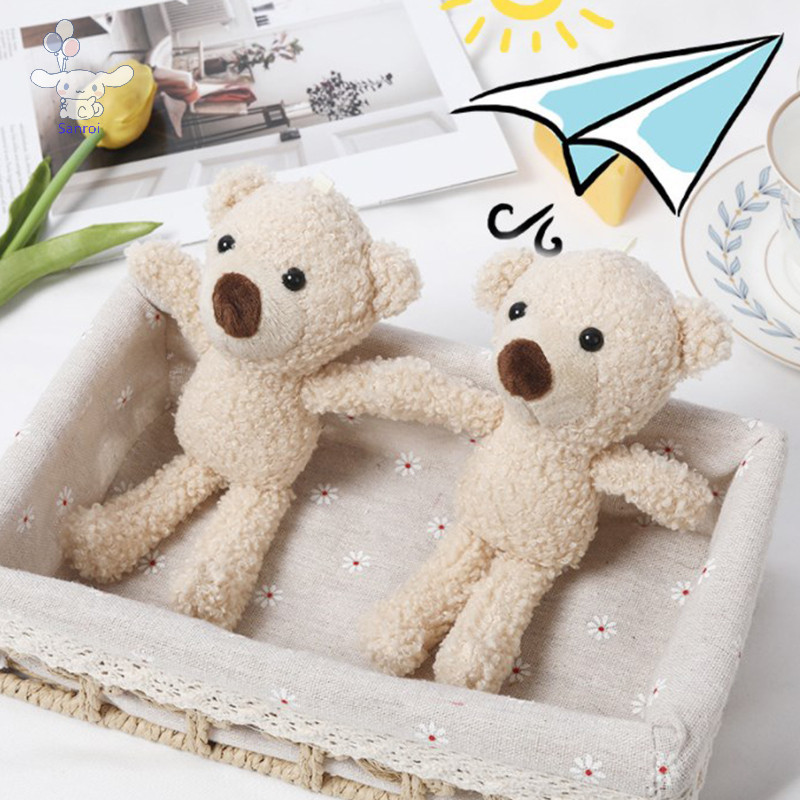 [ซาน] 20เซนติเมตรน่ารักตุ๊กตาตุ๊กตาหมีตุ๊กตานุ่มมินิสัตว์ของเล่นตุ๊กตาจี้ตกแต่งห้องสําหรับเด็กทารกเครื่องประดับสํานักงานตกแต่งรถ โผล่