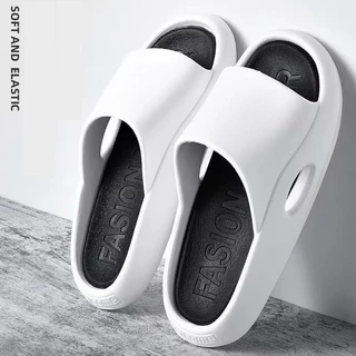 พร้อมส่ง🚚รองเท้าแตะ36-44 หญิง ชาย แฟชั่น เพิ่ม1เบอร์ แบบสวม สีสวย ฤดูร้อน รองเท้านุ่ม X021 X068