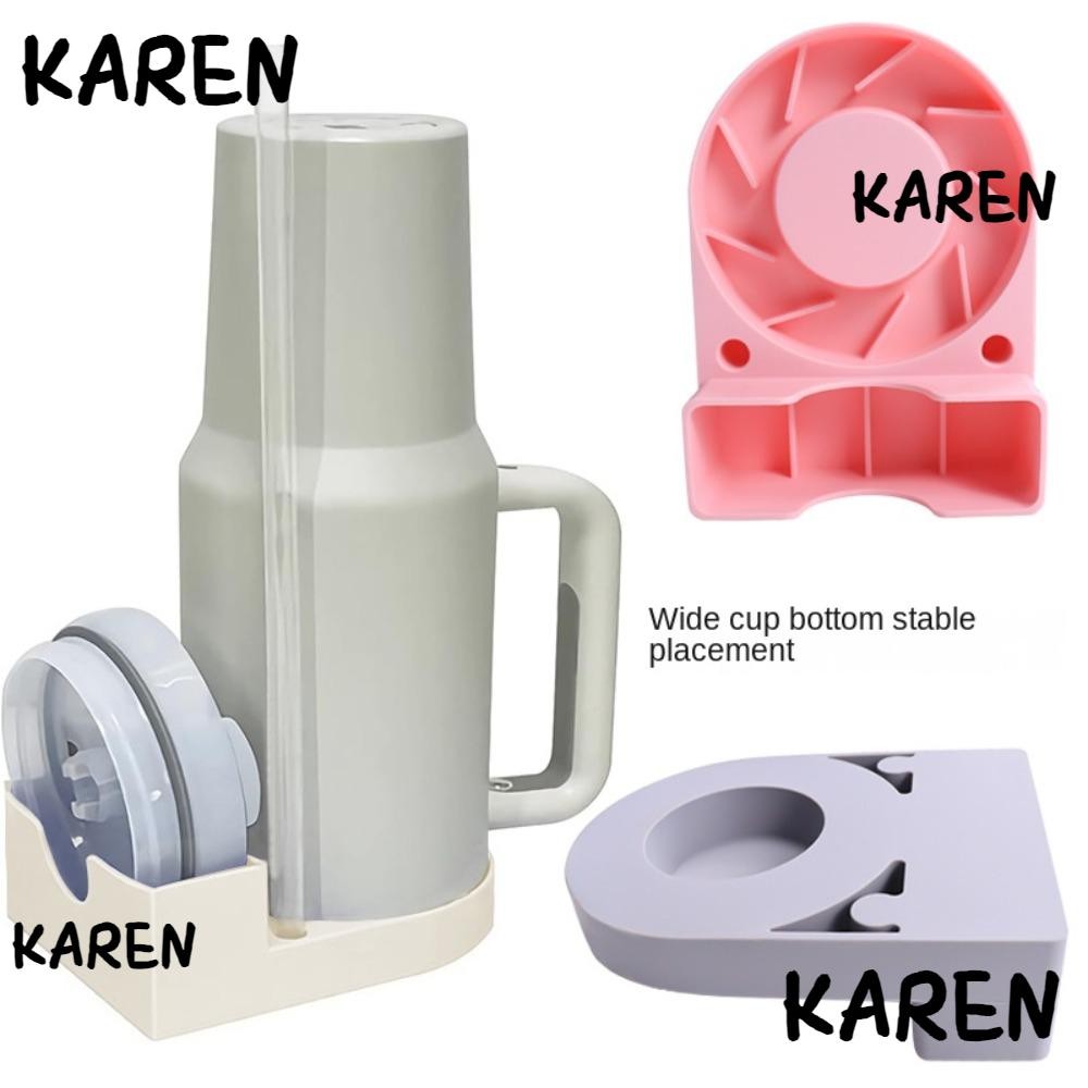 Karen ที่ตากขวด ที่ล้างขวด ที่ตากขวด อบแห้ง|ชั้นวางแก้วน้ําซิลิโคนแบบพกพา