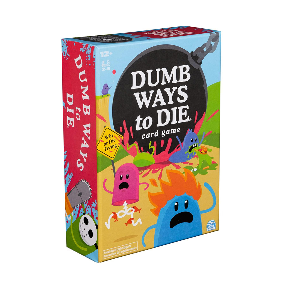 Dumb Ways to Die Card Game หมุนเกมมาสเตอร์ การ์ดเกมครอบครัว ปาร์ตี้