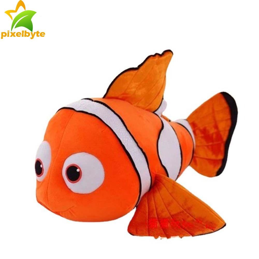 Pixelbyte Nemo Plush ของเล่นเด็กของเล่นตุ๊กตาการ์ตูนหมอนอะนิเมะตุ๊กตาตุ๊กตานุ่มของเล่นตุ๊กตา Marlin 