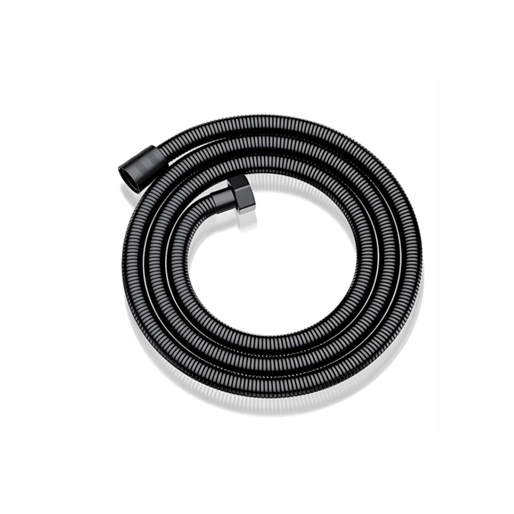 GlobalHouse Verno สายฝักบัวสแตนเลส  น๊อตทองเหลือง 1.5m รุ่น VN-03BK สีดำ สินค้าของแท้คุณภาพดี - รูปที่ 5