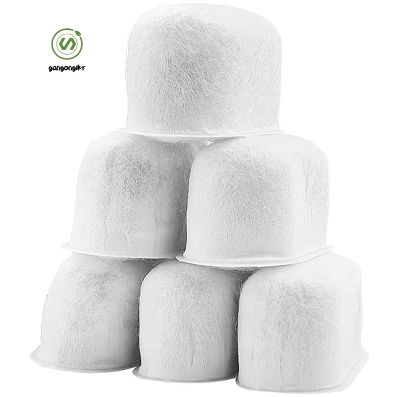 [gangong1kr]ตัวกรองถ่าน 6 แพ็คสําหรับเครื่อง Breville BWF100, Breville Espresso Machine Water Filter