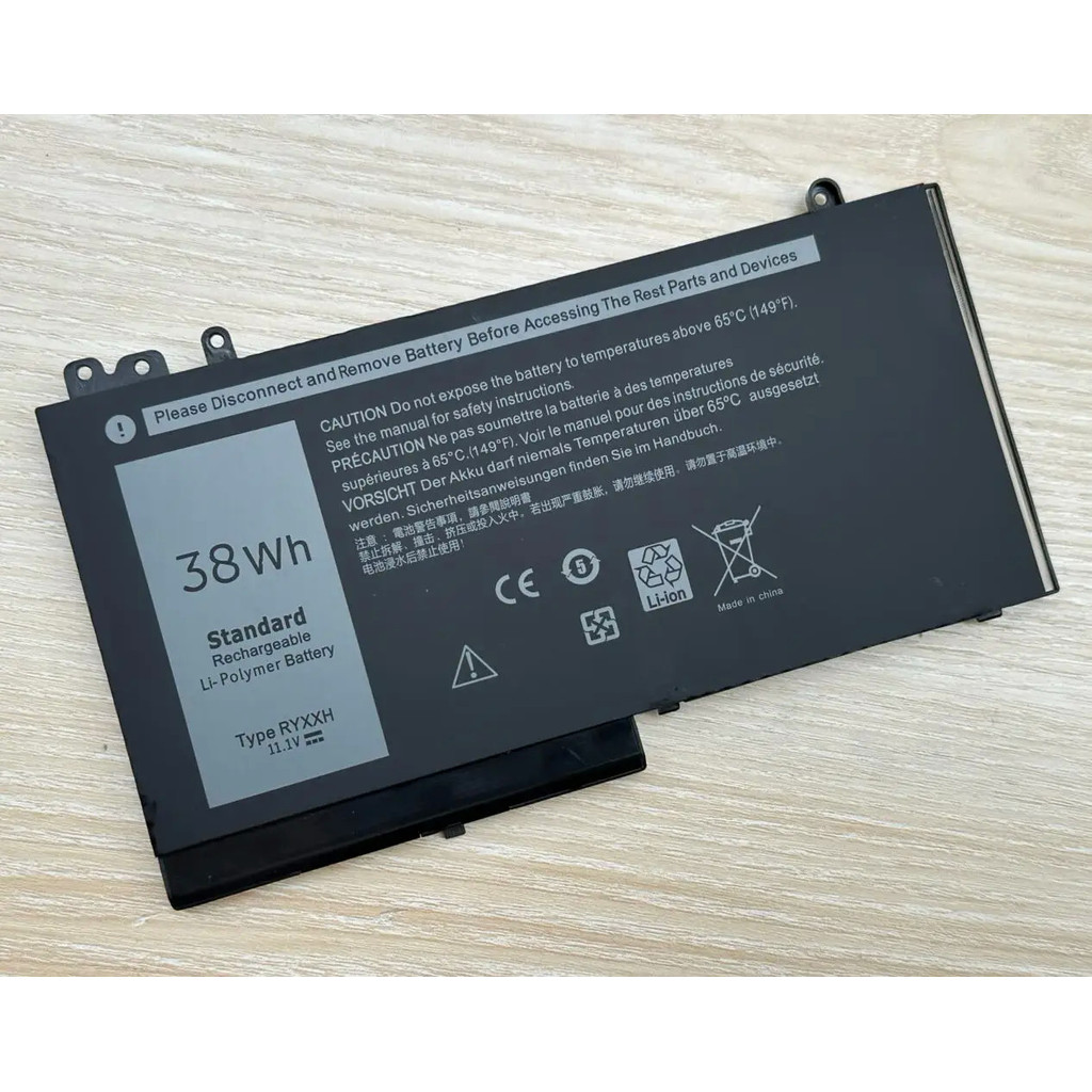 RYXXH battery P21T 38Wh 11.1V  For Dell Latitude 11 3150 3160 12 E5250 5550 E5270 E5450 E5470