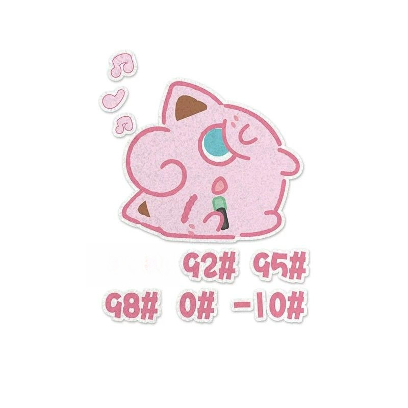 🍀Pokémon Fuel Tank Sticker Cappy Ghost Pikachu No. 92 95 Anti