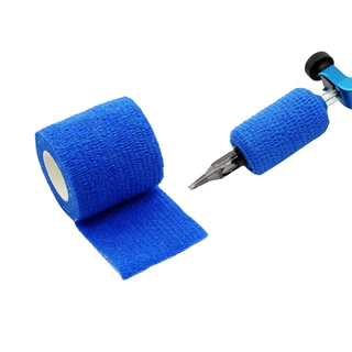 1 PC ทิ้ง Self-กาว Flex ผ้าพันแผลยืดหยุ่นเทปสําหรับ Tattoo Handle Grip Tube Wrap ข้อศอก Stick Tatu อุปกรณ์เสริม 5*450 ซม.