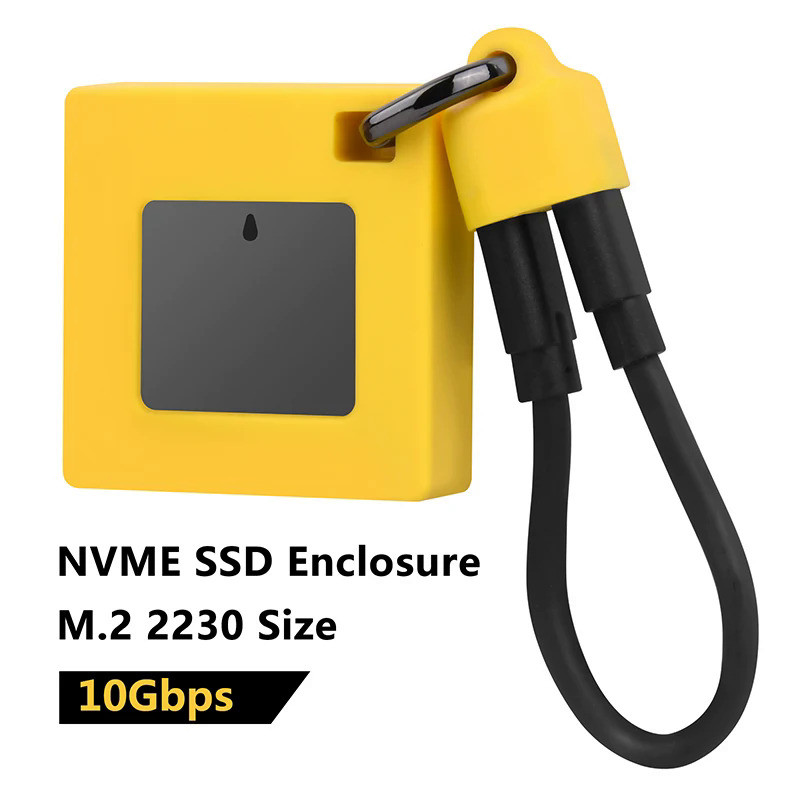 2230 M.2 NVMe SSD Enclosure USB 3.2 Gen 2 10Gbps Type C ถึง NVMe PCI-E M2 SSD กรณีภายนอก SSD กล่องสํ