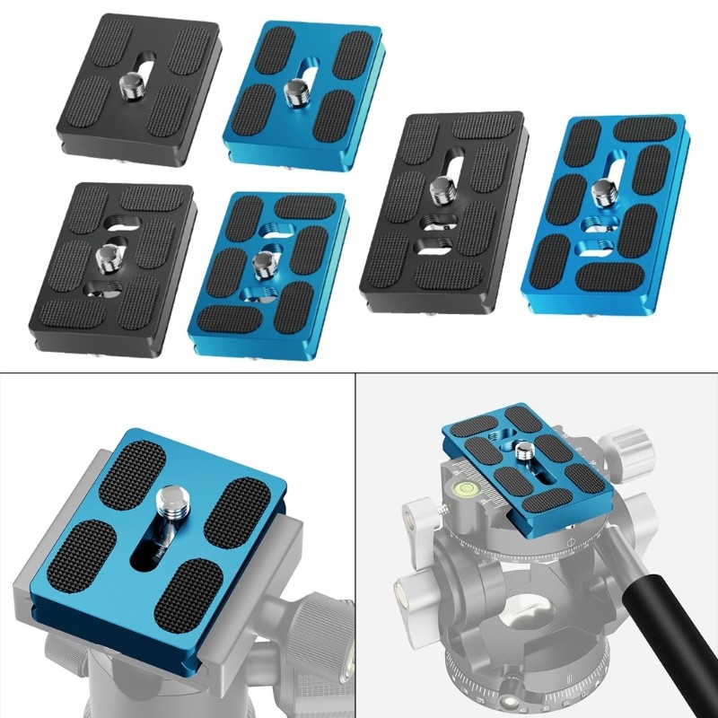 Doublebuy Precisions กล้องโลหะ QR Plate มัลติฟังก์ชั่น Quick Mount Plate แผ่นอลูมิเนียม