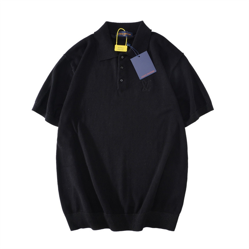 ใหม่แนวโน้มแฟชั่นหลวมนูนขนสัตว์เสื้อโปโล HDCTR