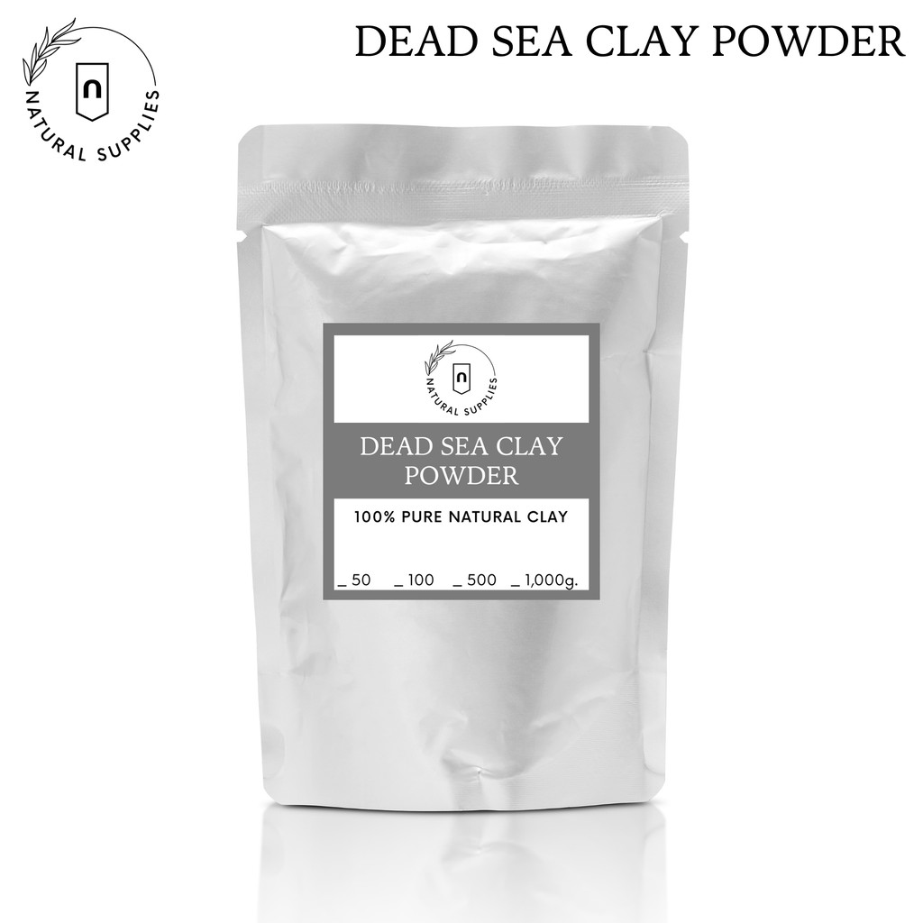 Dead Sea Clay Powder ผงโคลนเดดซี 50, 100, 500, 1000 g.