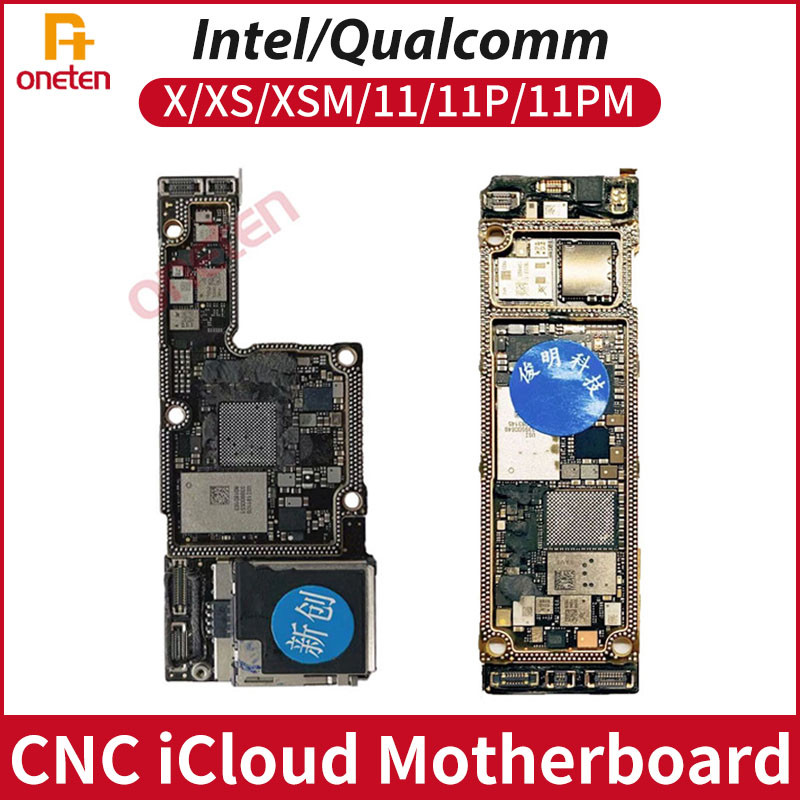 สําหรับ IP 11 11Pro Max CPU Baseband ตัด CNC Board iPhone X Logic Board Xs Xsmax ขัด CPU Board ด้านล