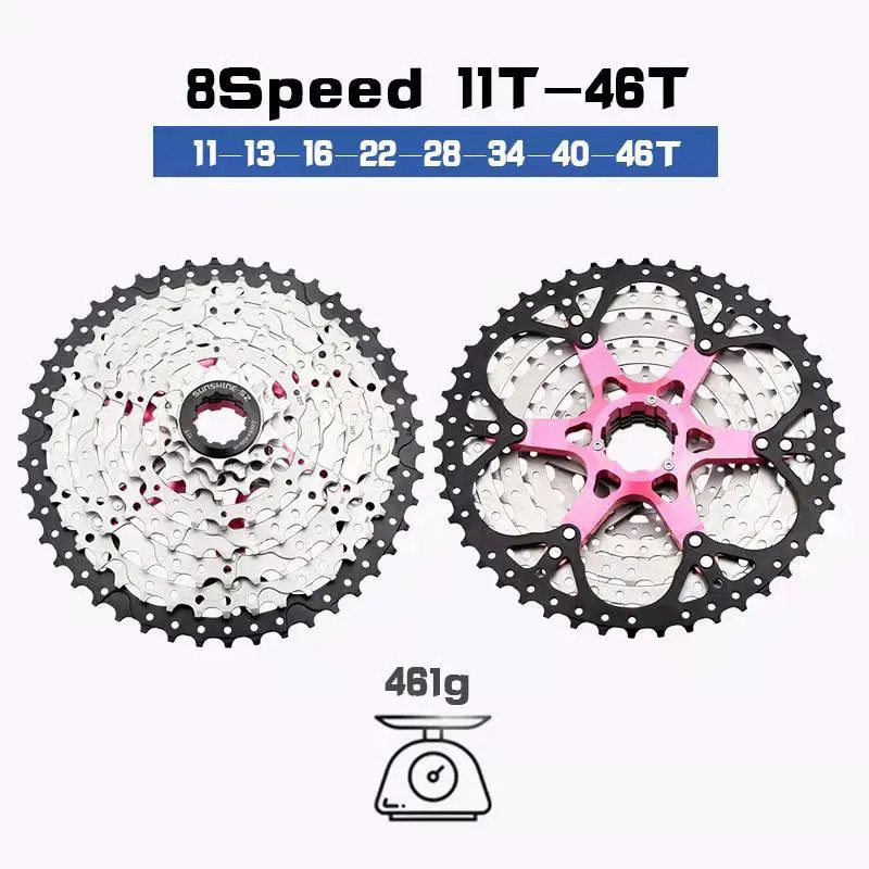Sunshine Mtb Cassette 8 V 9 V 11 V 12 V 10 V จักรยาน Ratchet 12 11 10 ความเร็ว HG จักรยานเสือภูเขาเฟือง 36/40/42/46/50/52T สําหรับ SHIMANO - รูปที่ 7