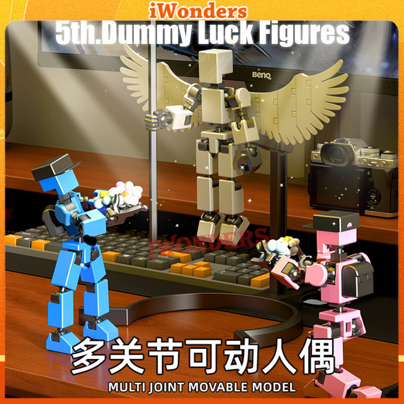 5th.dummy Luck 13 ตุ๊กตาใหม่หลายข้อต่อเคลื่อนย้ายได้ตุ๊กตารุ่น 3D การพิมพ์ Joint Man บุคลิกภาพประกอบของเล่นชายหญิงของขวัญ