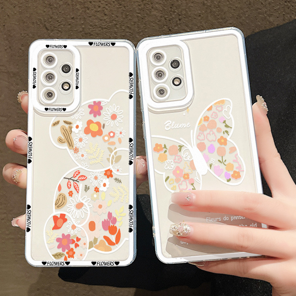 TPUเคส For Samsung A15 A55 5G S24 Ultra A05s A05 A54 A12 A22 A34 A52s A35 A14 S23 S22 A03 A02 A50s A71 A51 A14 A31 A13