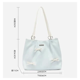 shiny girl:กระเป๋าใบใหญ่แฟชั่นใส่ของได้เยอะPU หน้าใหญ่มากใส่ของได้เยอะมาก - SP9153