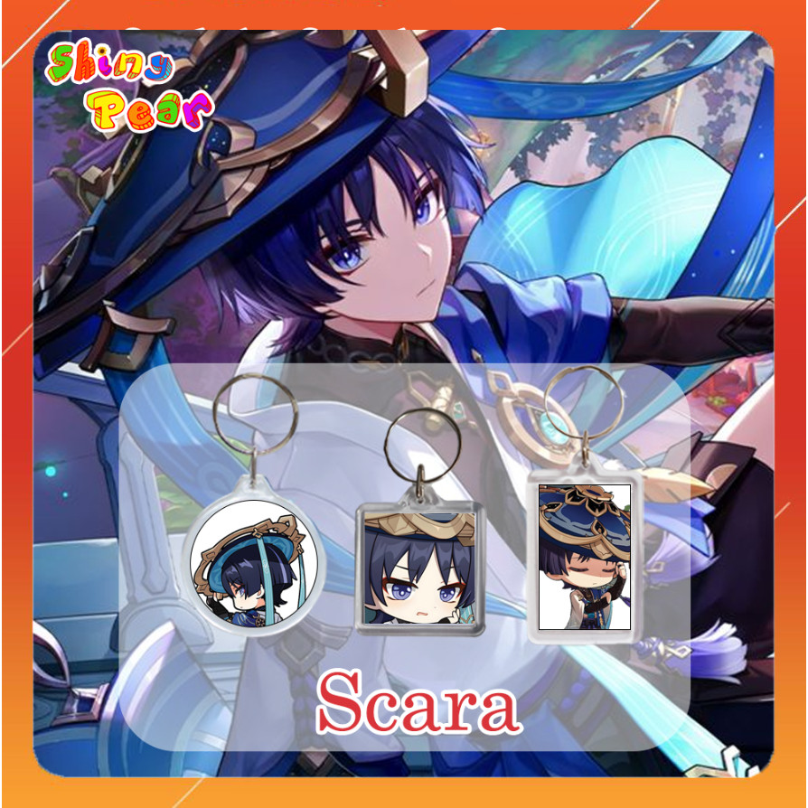 [Genshin Impact] - พวงกุญแจ | Wanderer / Scaramouche / Scara game พวงกุญแจ Genshin Impact เป็นของขวั