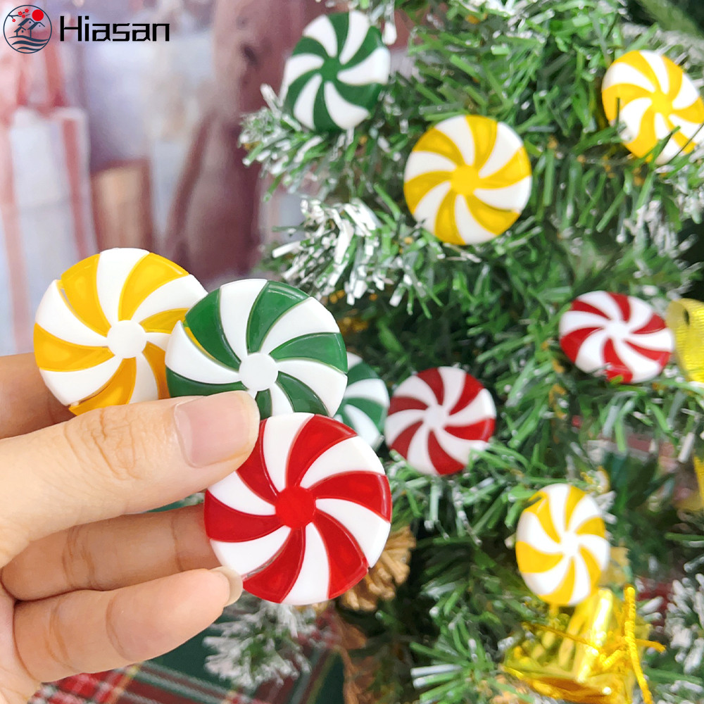 9ชิ้นคริสต์มาสมินิอมยิ้มงานฝีมือ ทําเอง -สีแดง,สีขาว,สีเขียว,สีเหลือง-ผสมสีเครื่องประดับขนมปลอม-ต้นคริสต์มาสแขวนจี้-ปีใหม่พรรคตกแต่งบ้าน