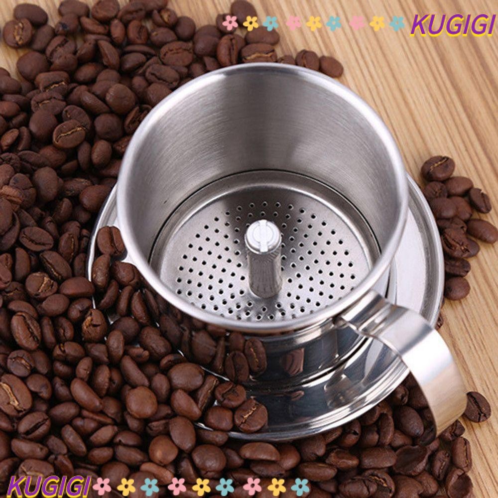 Kugigi แก้วกาแฟเวียดนาม ถ้วย Moka Pots Drop Filter