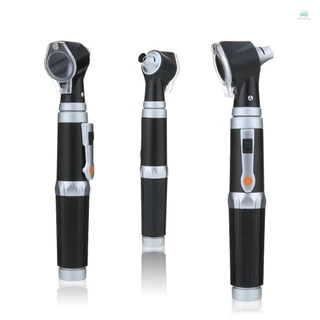 Yb1 เครื่องมือดูแลหูCarevas Pocket Otoscope 3X True View Full Spectrum Home Physician Ear Care Diagnostic Set 8 เคล็ดลับสําหรับผู้ใหญ่และเด็ก FDA & CE ได้รับการอนุมัติ