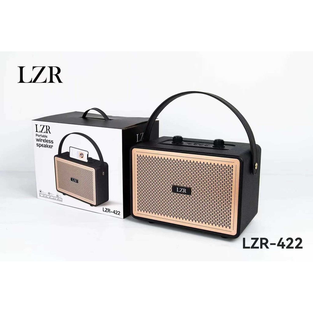 ลำโพงบลูทูธไร้สาย E-422ลำโพงพกพา ลำโพงบลูทูธซับวูฟเฟอร์ ลำโพงคอมพิวเตอร์ รูปลักษณ์ย้อนยุค ราคาถูก ลำ