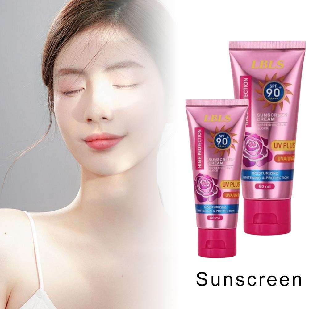 ครีมกันแดด High Protection SPF 90+ ครีมบํารุงผิวหน้า Repair For Facial Body Sunblock Lotion