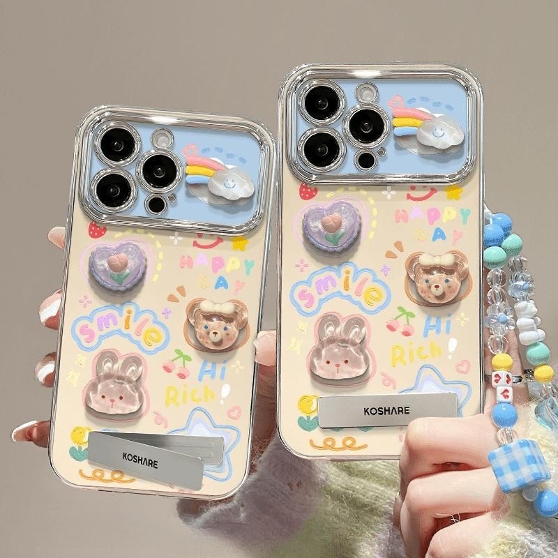 🔥SUN🔥【DIY】ส่งไวจากไทยเคสโทรศัพท์อะนิเมะการ์ตูน เคสกันกระแทก ไอโฟน17 16 11 For iPhone12 13 14 15PRO MAX XR XS 6 7 8 Plus