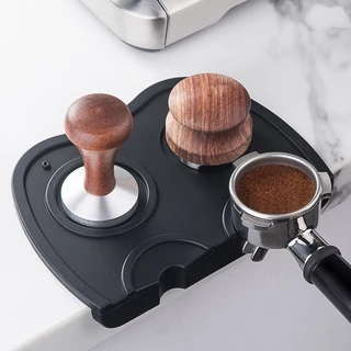 ☕☕☕จัดส่งทันที Coffee Tamper Mat ยางรองแทมเปอร์ ยางรองกดกาแฟ ยางรองโต๊ะกดกาแฟ
