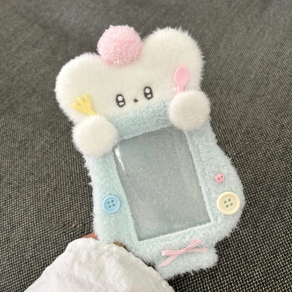 ตุ๊กตาผู้ถือบัตรปุยลูกสุนัขแมวการ์ตูนผู้ถือบัตรบัตรรถบัสแข รูปที่ 4