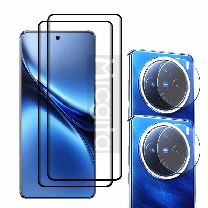 สําหรับ VIVO X200 Pro X200 ป้องกันหน้าจอ Anti-Scratch กันกระแทกด้านหน้ากระจก Soft Fiber กล้องฟิล์มสําหรับ VIVO X200 Pro