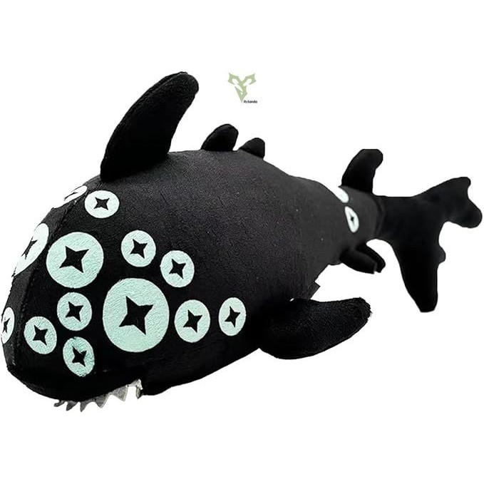 Rytanda ความดัน Sebastian Solace Plush ความดันสีดํา Eyefestation Multi Eyed ปลานุ่มน่ารักปลา Sea Monster Plushies ของเล่น Plushy ตุ๊กตาเด็กs ของเล่นเด็กวันเกิดคริสต์มาสของขวัญ