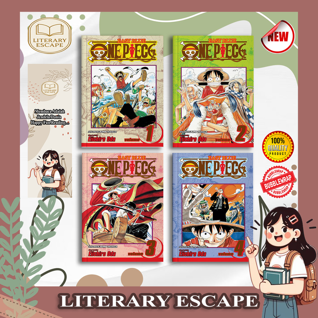 One Piece Manga Comic Vol, 1-50 โดย Eiichiro Oda